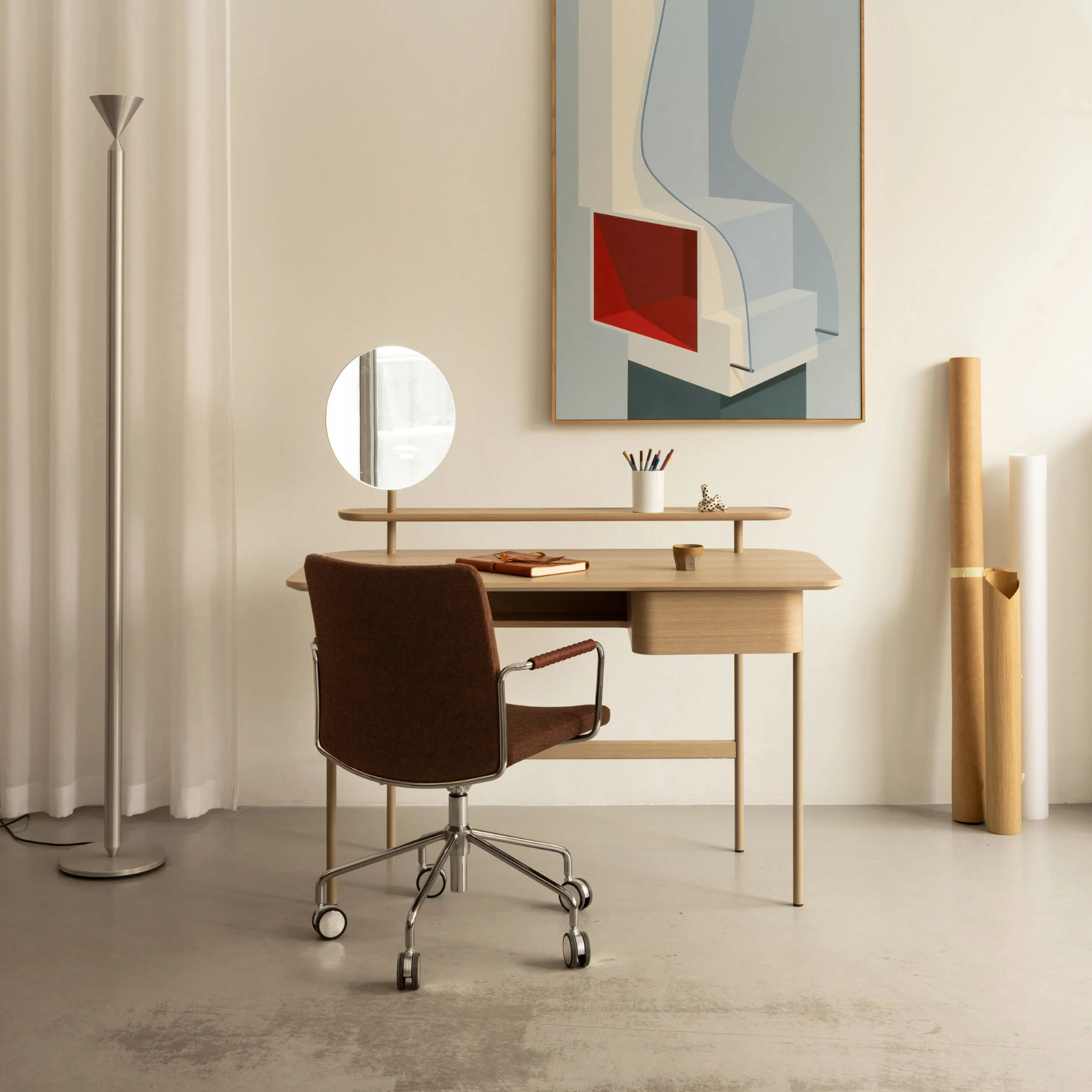 Luna Desk with Drawer