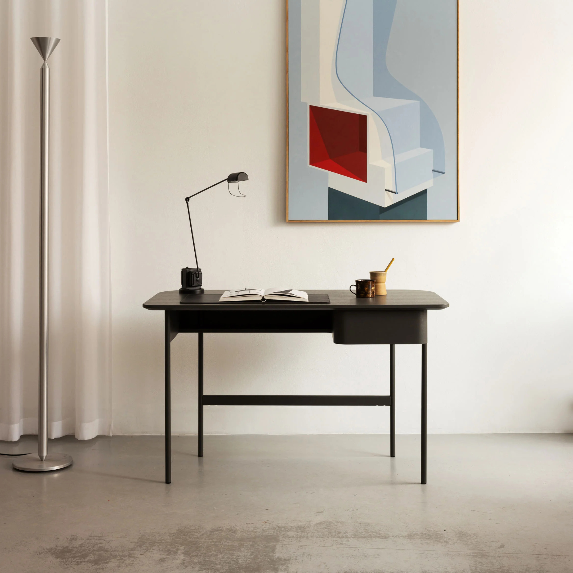 Luna Desk with Drawer