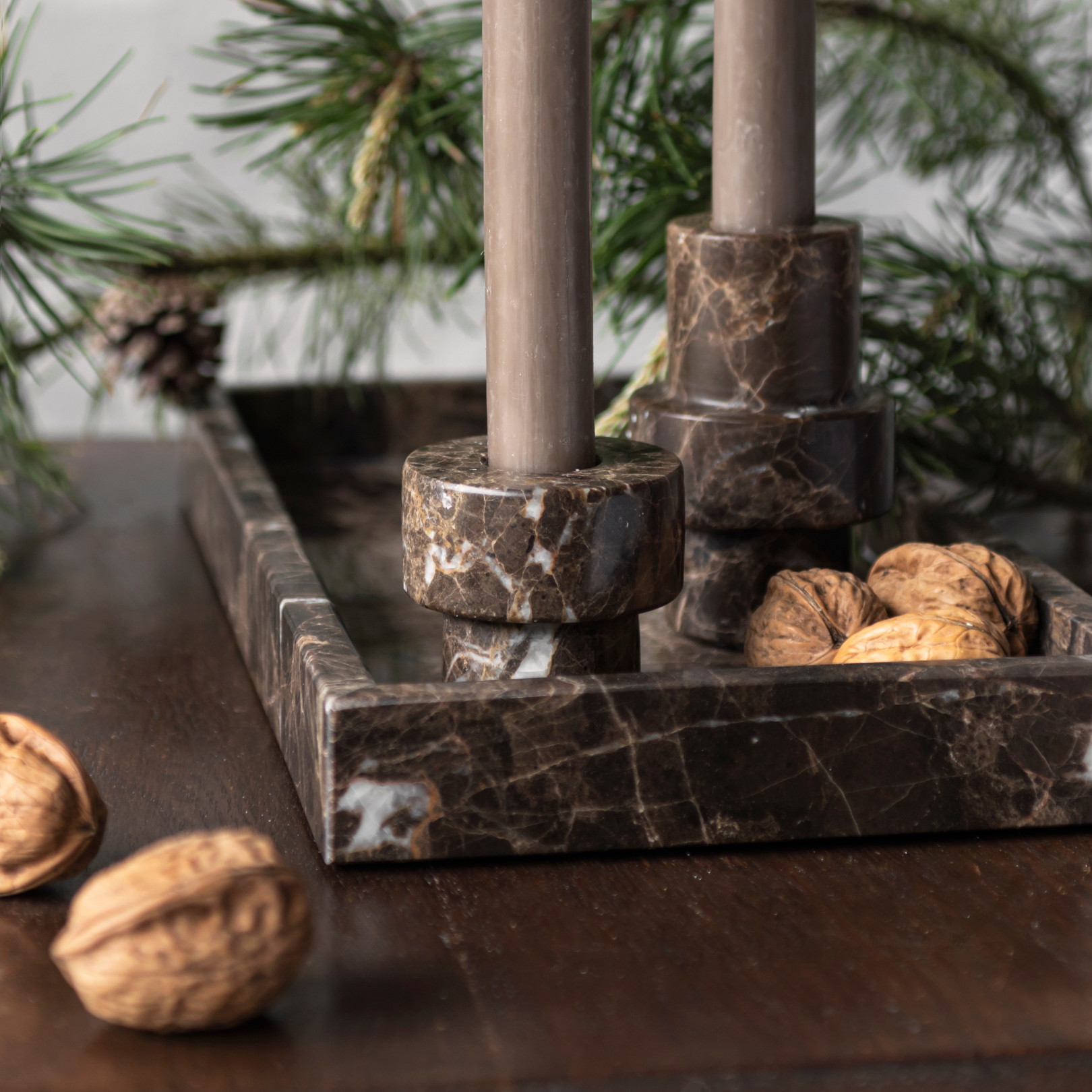 Marble Deco Tray Small