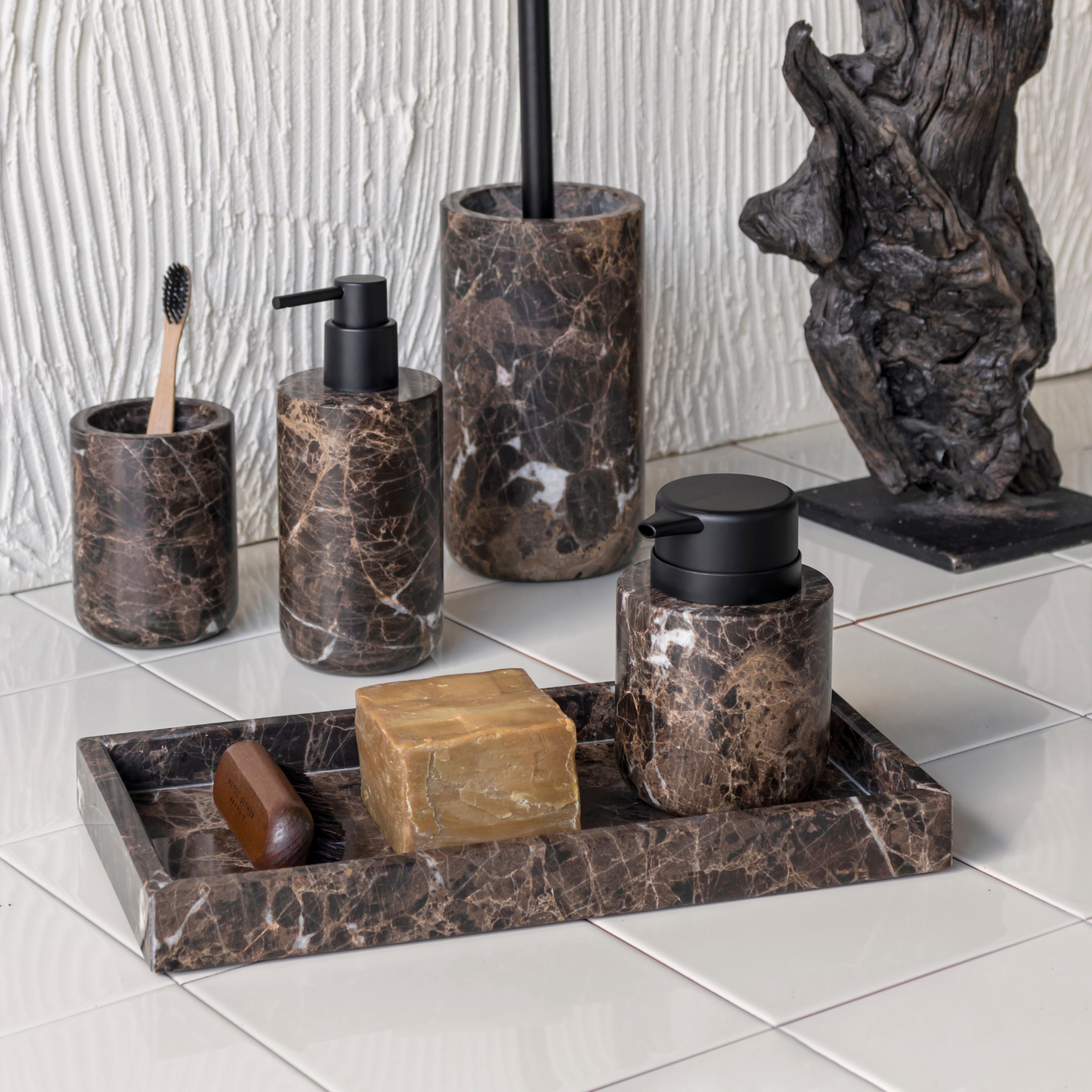 Marble Deco Tray Small