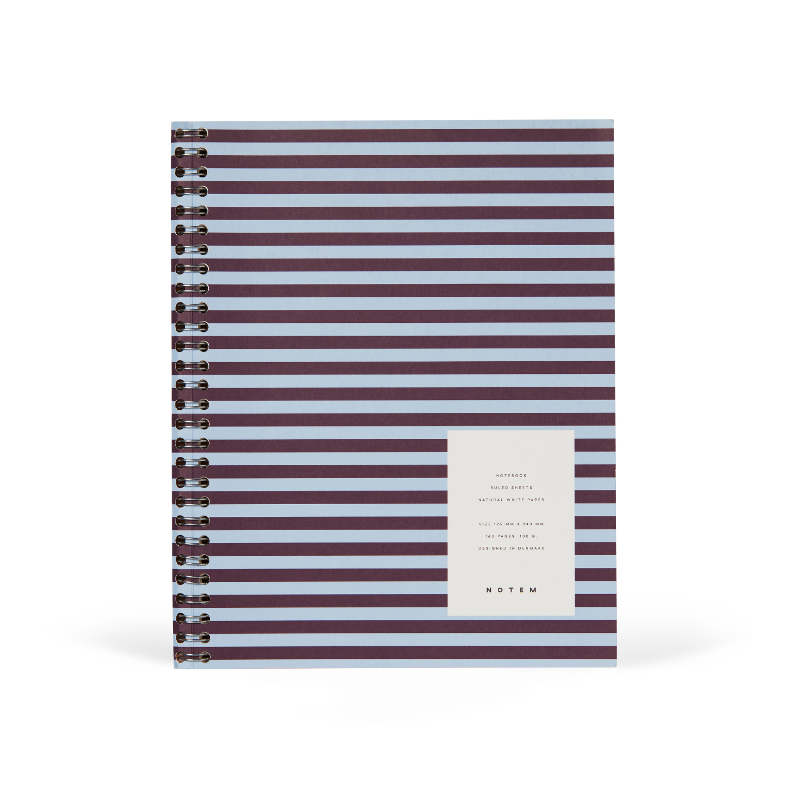 Nela Wirebound Spiral Notebook Large