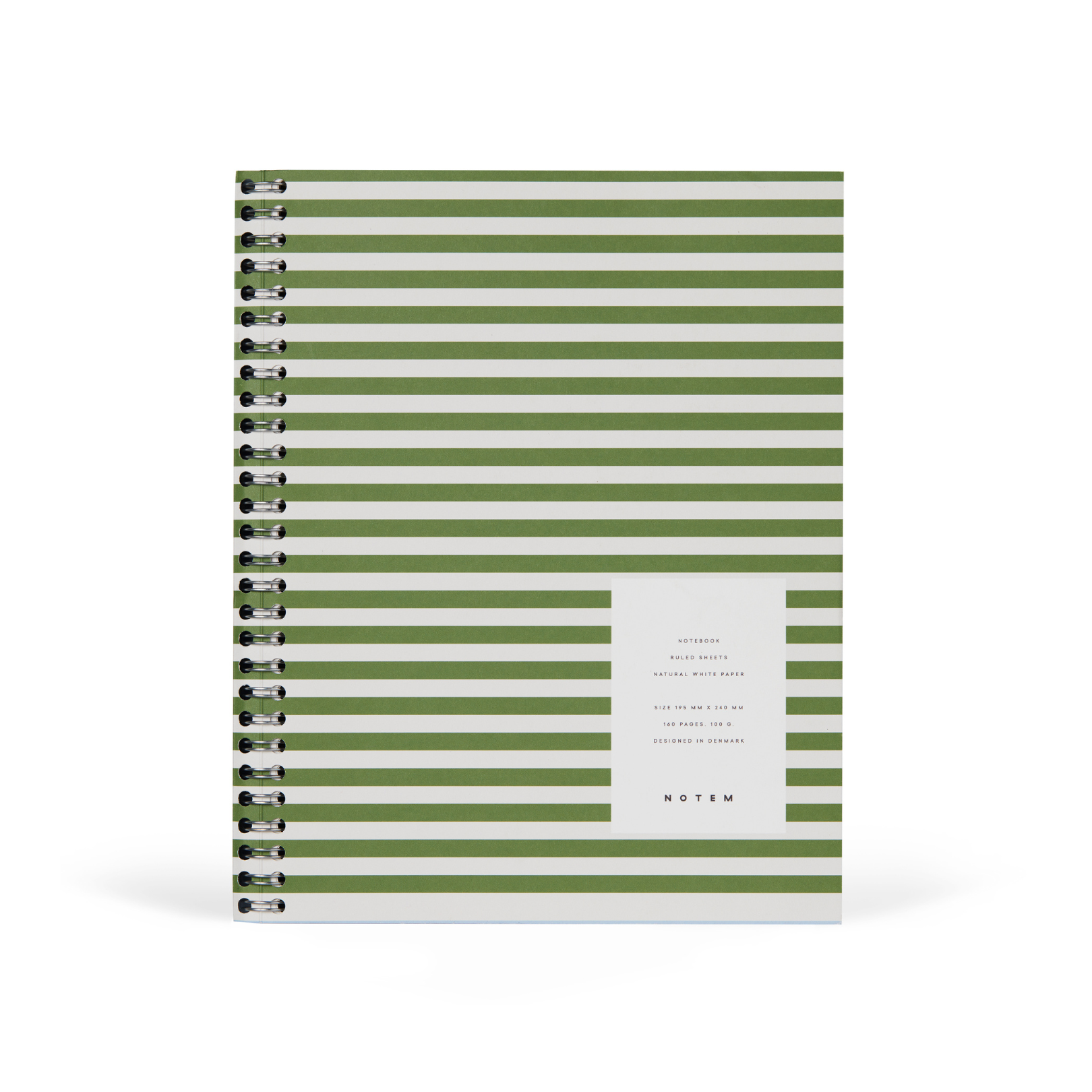 Nela Wirebound Spiral Notebook Large