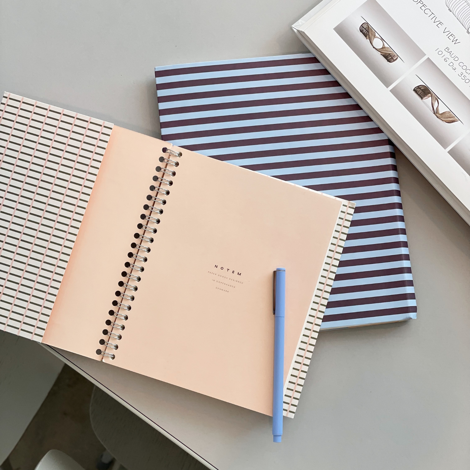 Nela Wirebound Spiral Notebook Large