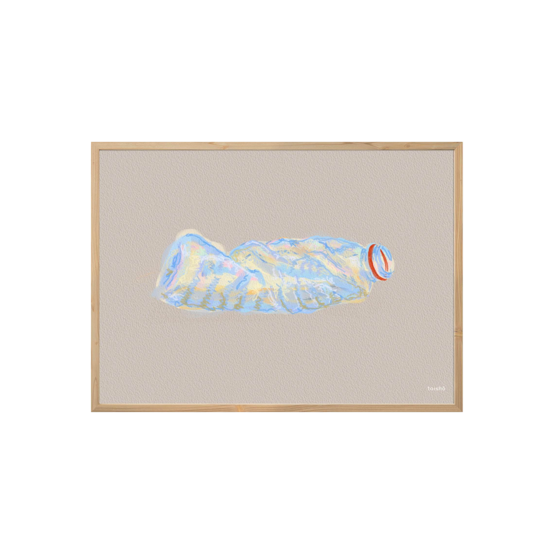 Ocean Plastic Poster 21 x 29.7 CM