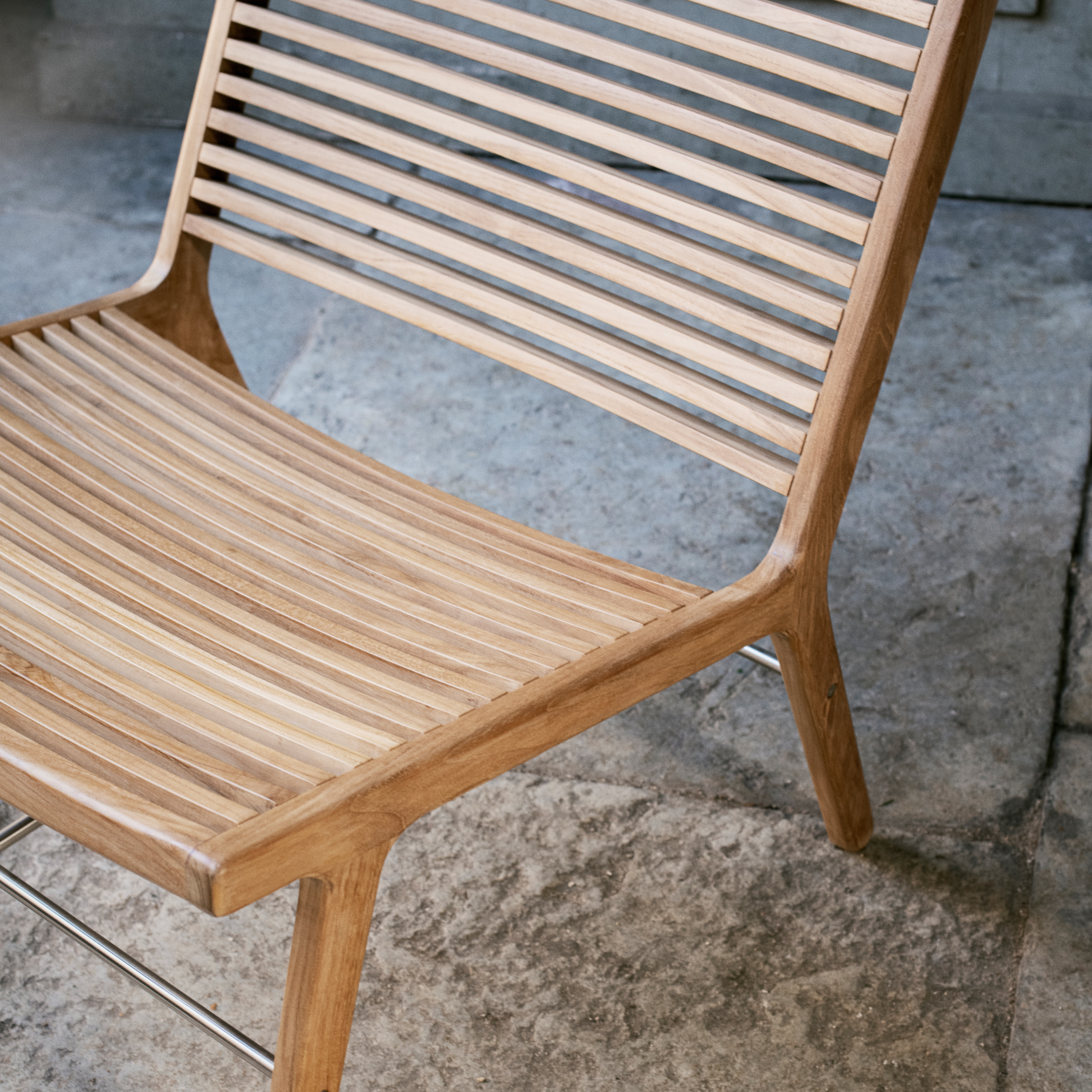 Outdoor Rib Lounge Chair