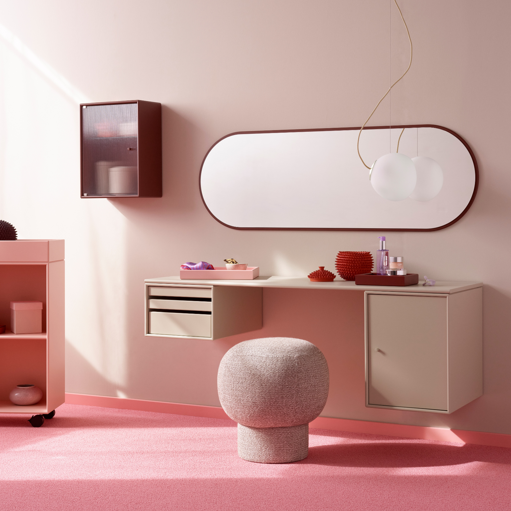 Montana Ripple Bathroom Cabinet