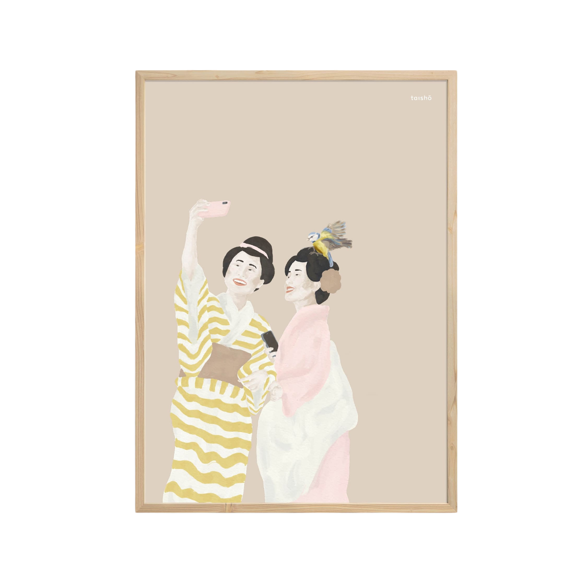 Selfie Geisha  40 x 50 CM