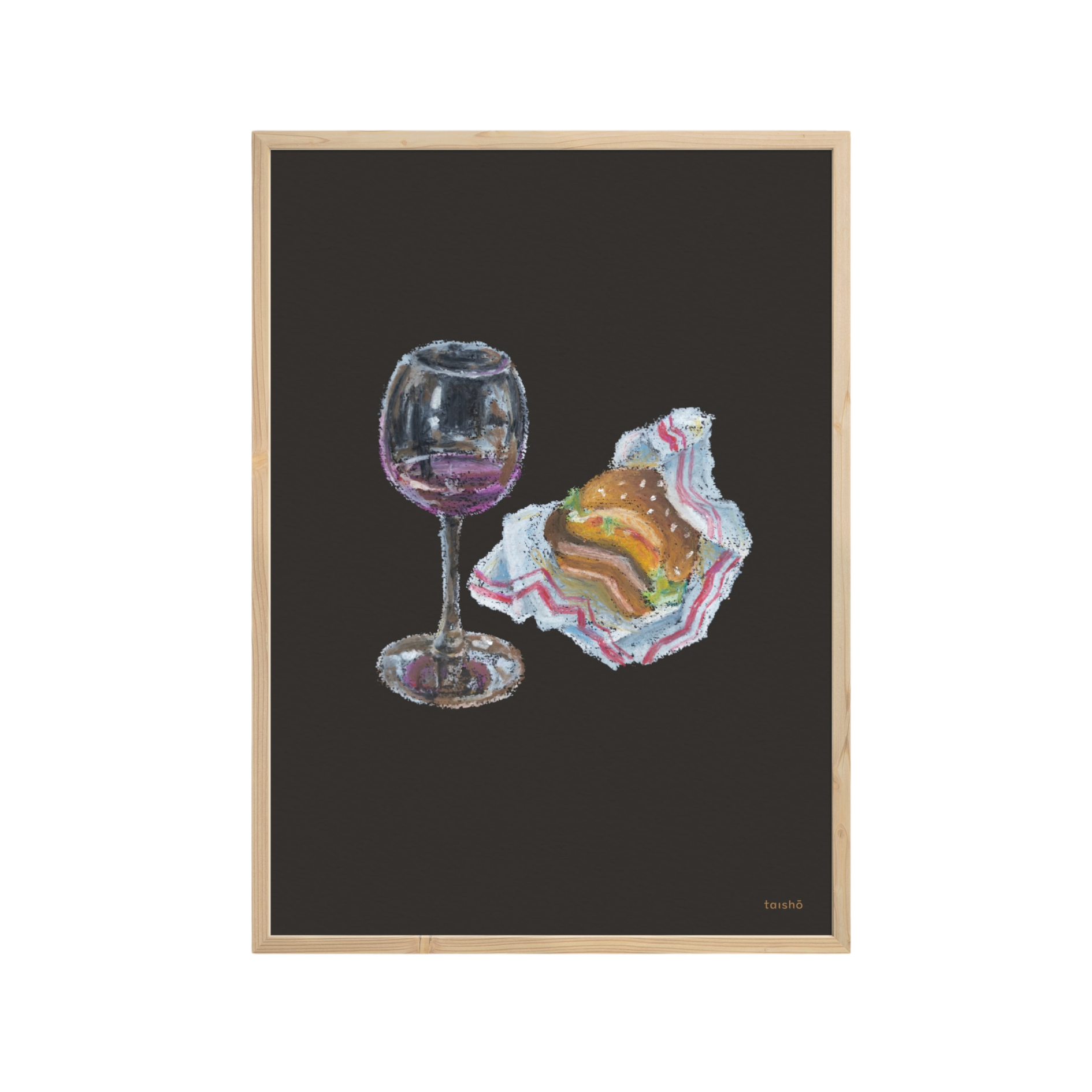 Sips and Savouries 40 x 50 CM