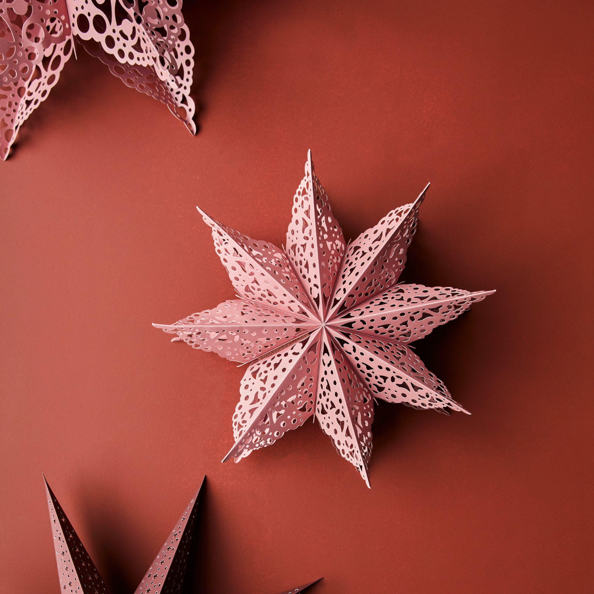 Star Clip Dusty Rose
