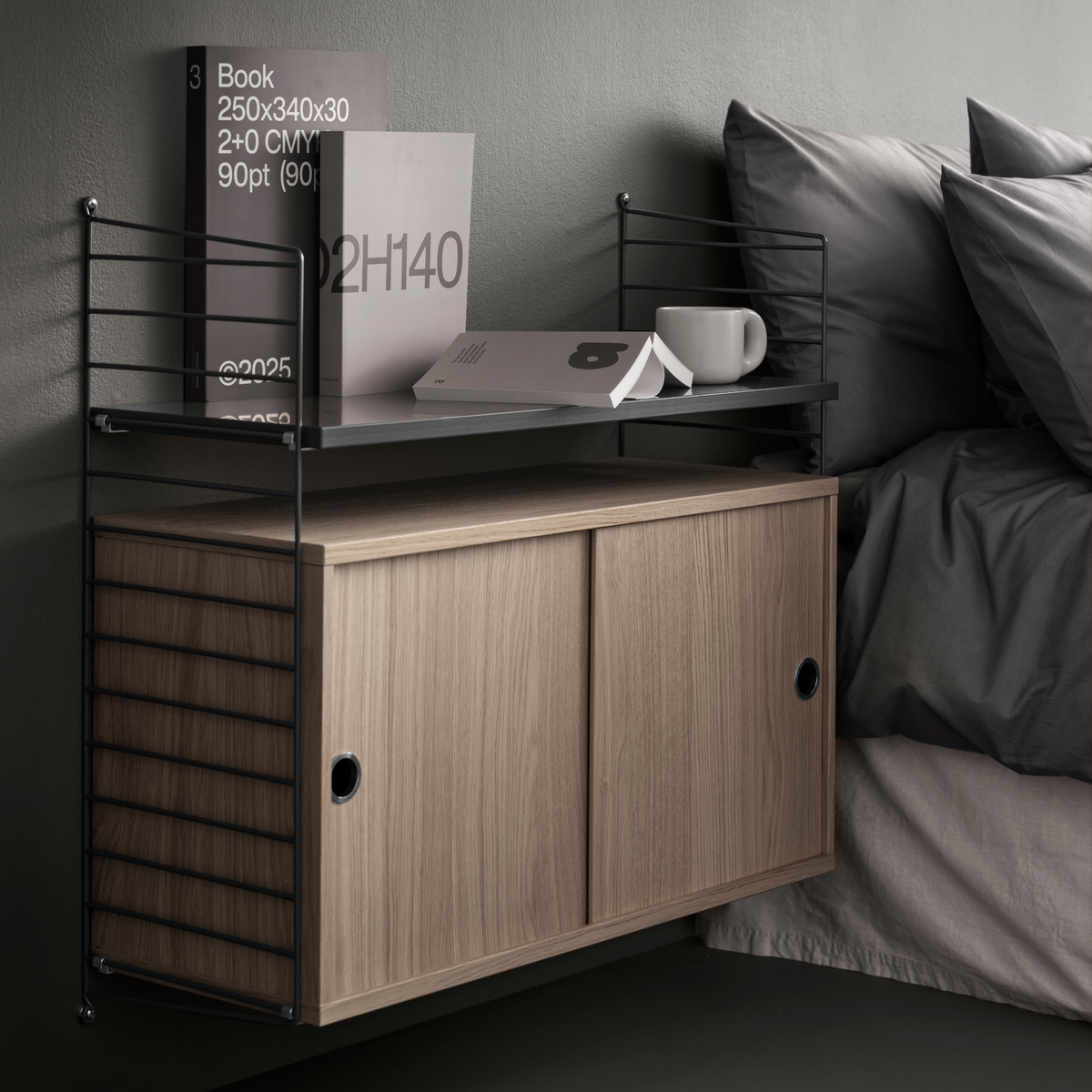 String Bed Frame String Bedroom – Nordic Living by Biehl
