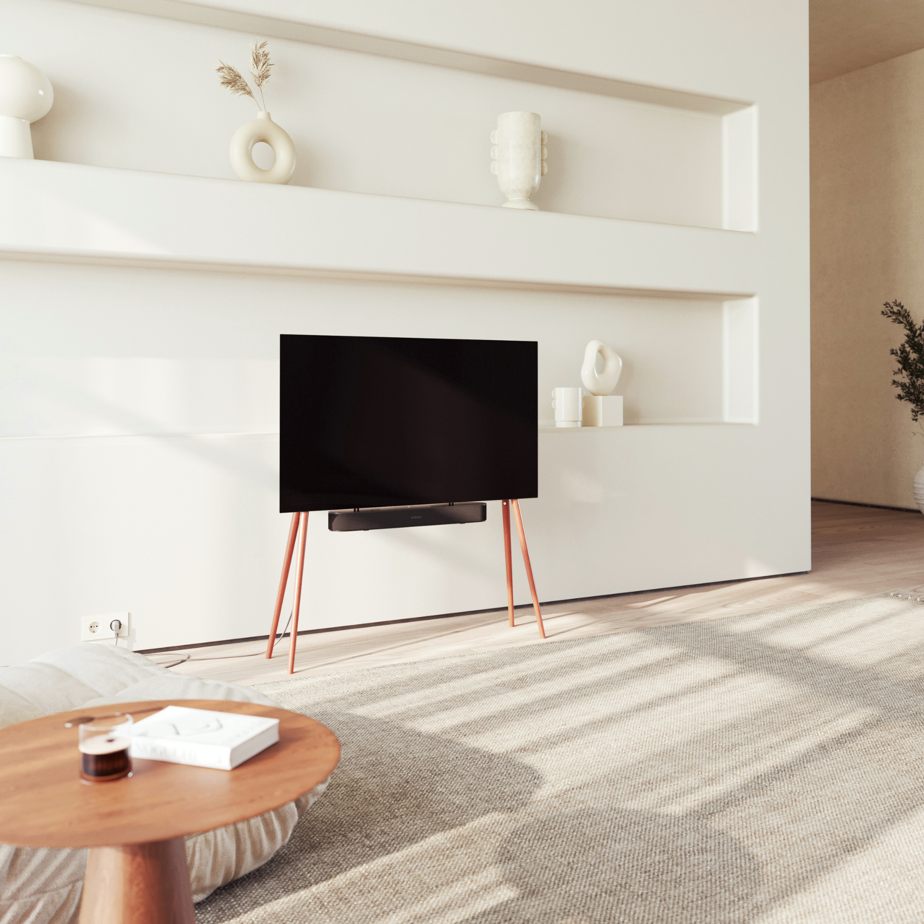 Birch / Chestnut Brown 42" - 55"