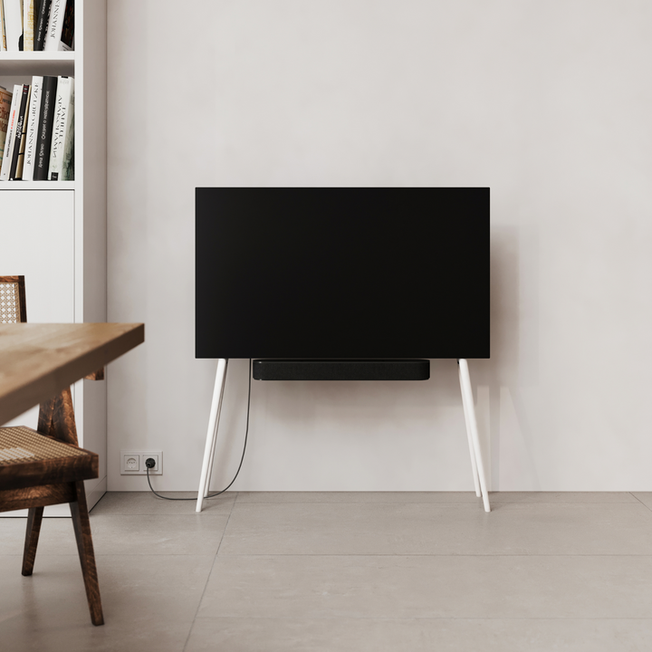 JALG TV-Stand Birch / White 42" - 55"