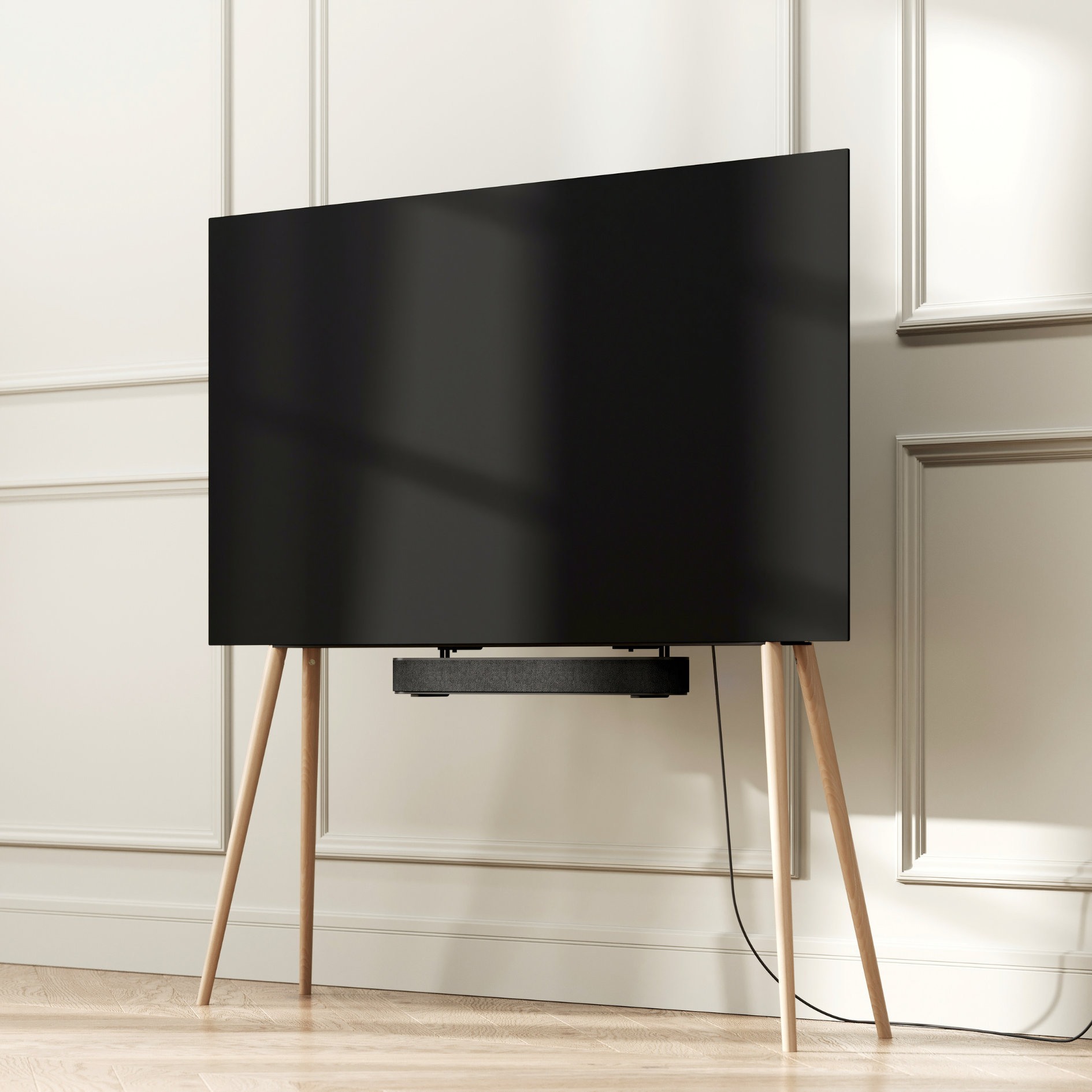 JALG TV-Stand Birch XL / Natural Glossy 55" - 77"