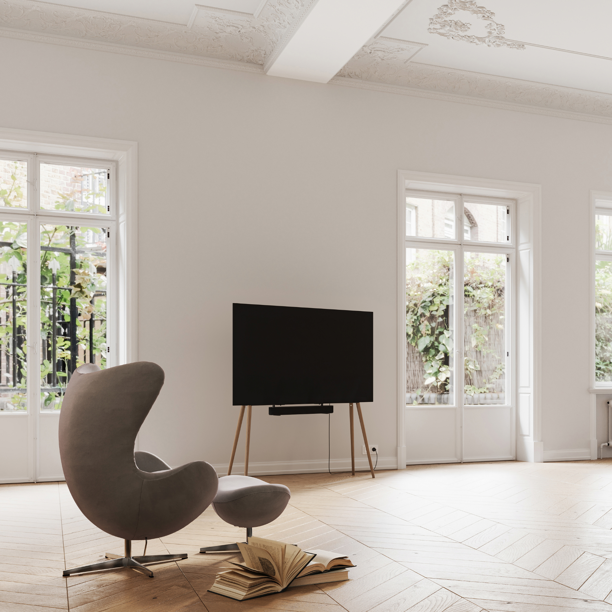 JALG TV-Stand Oak XL / Natural Oil Wax 55" - 77"