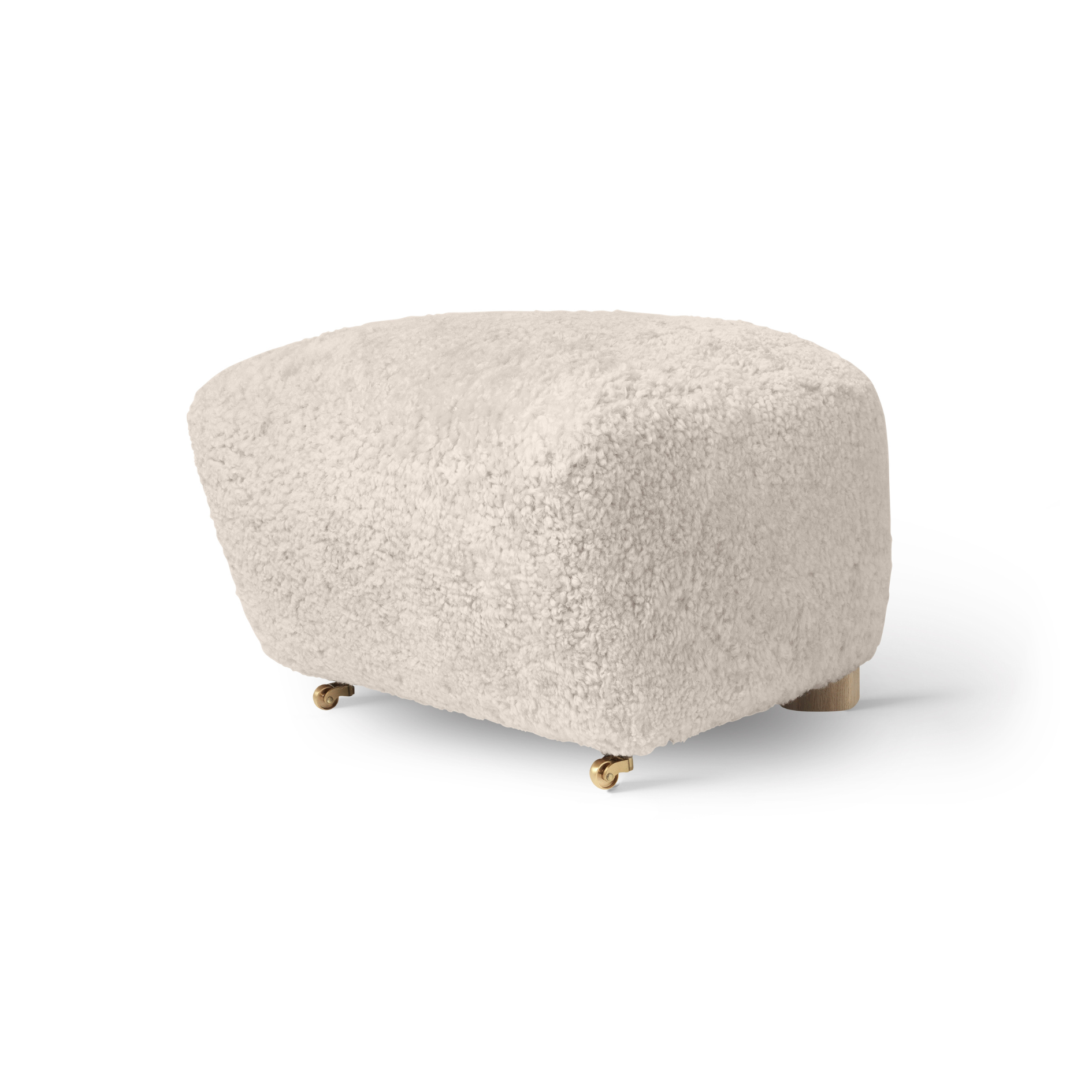 The Tired Man Ottoman Sheepskin