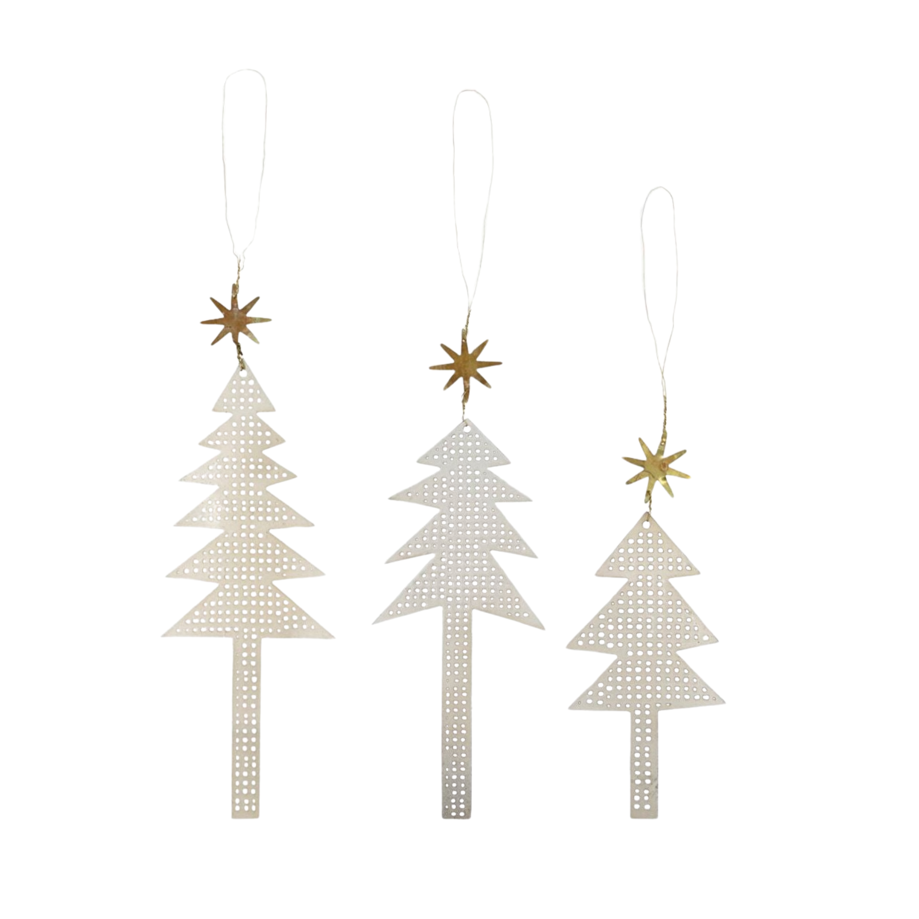 Tree with Star Ornaments
