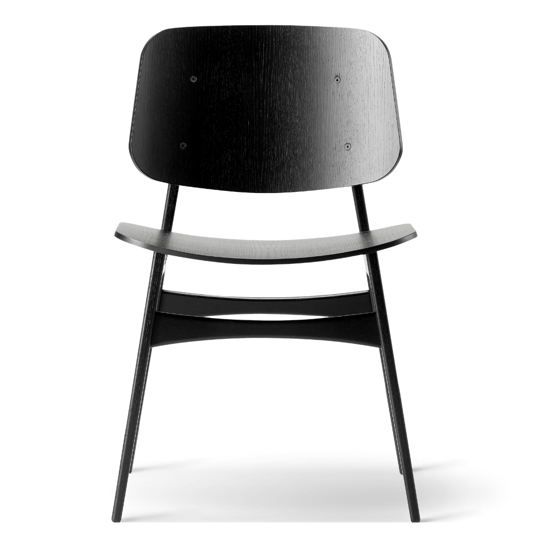 Søborg Wood Base Chair Wooden Seat