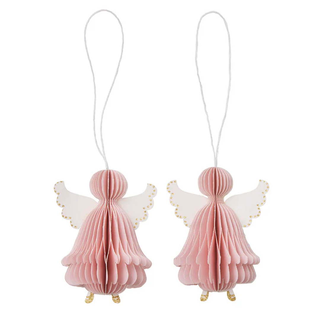 Honeycomb Angel 2 Pcs Soft Rose