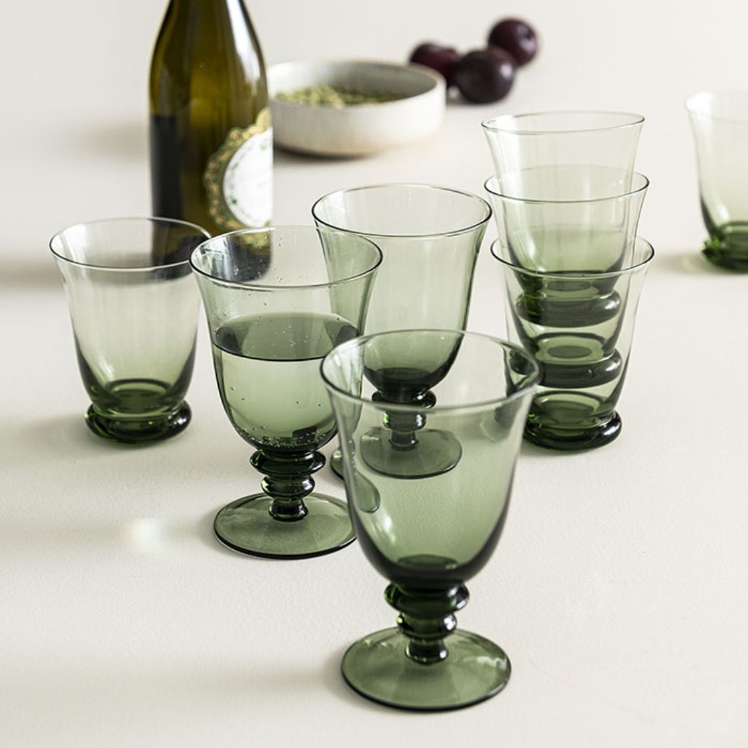 Leopold Wine Glass S/2Pcs