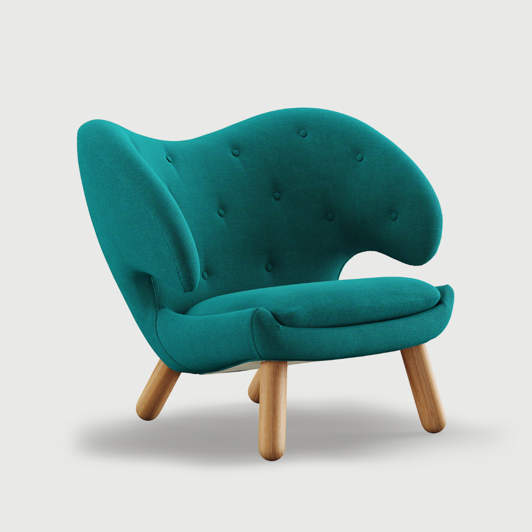 Pelican Chair with Buttons