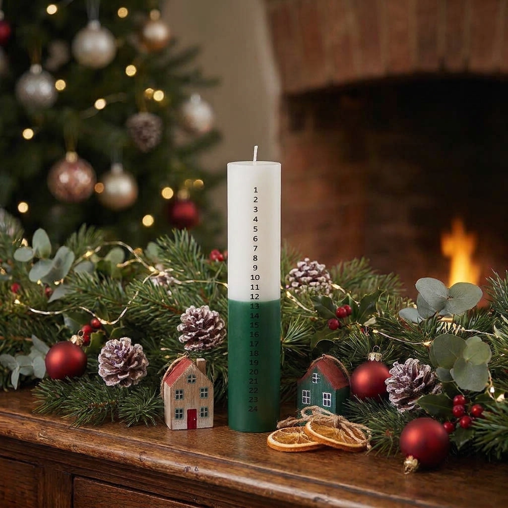 Duo Calendar Candle