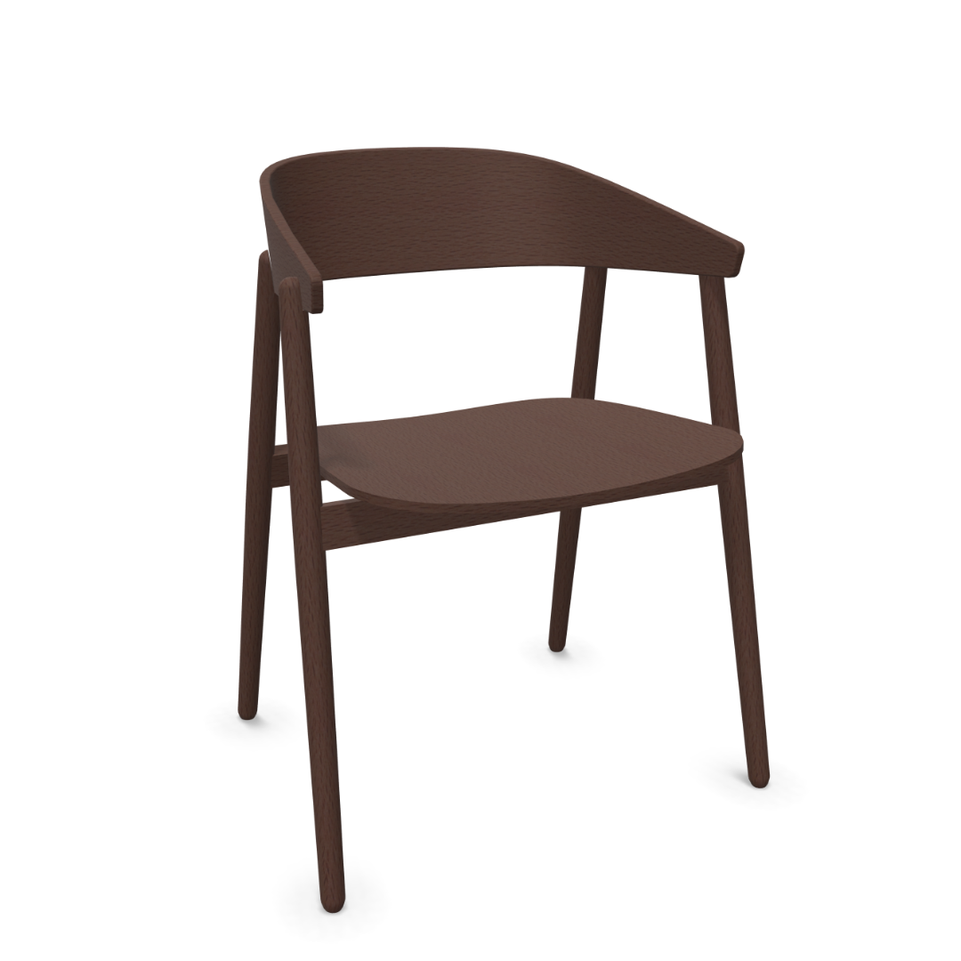 AC2 Dining Chair Seat In Veneer