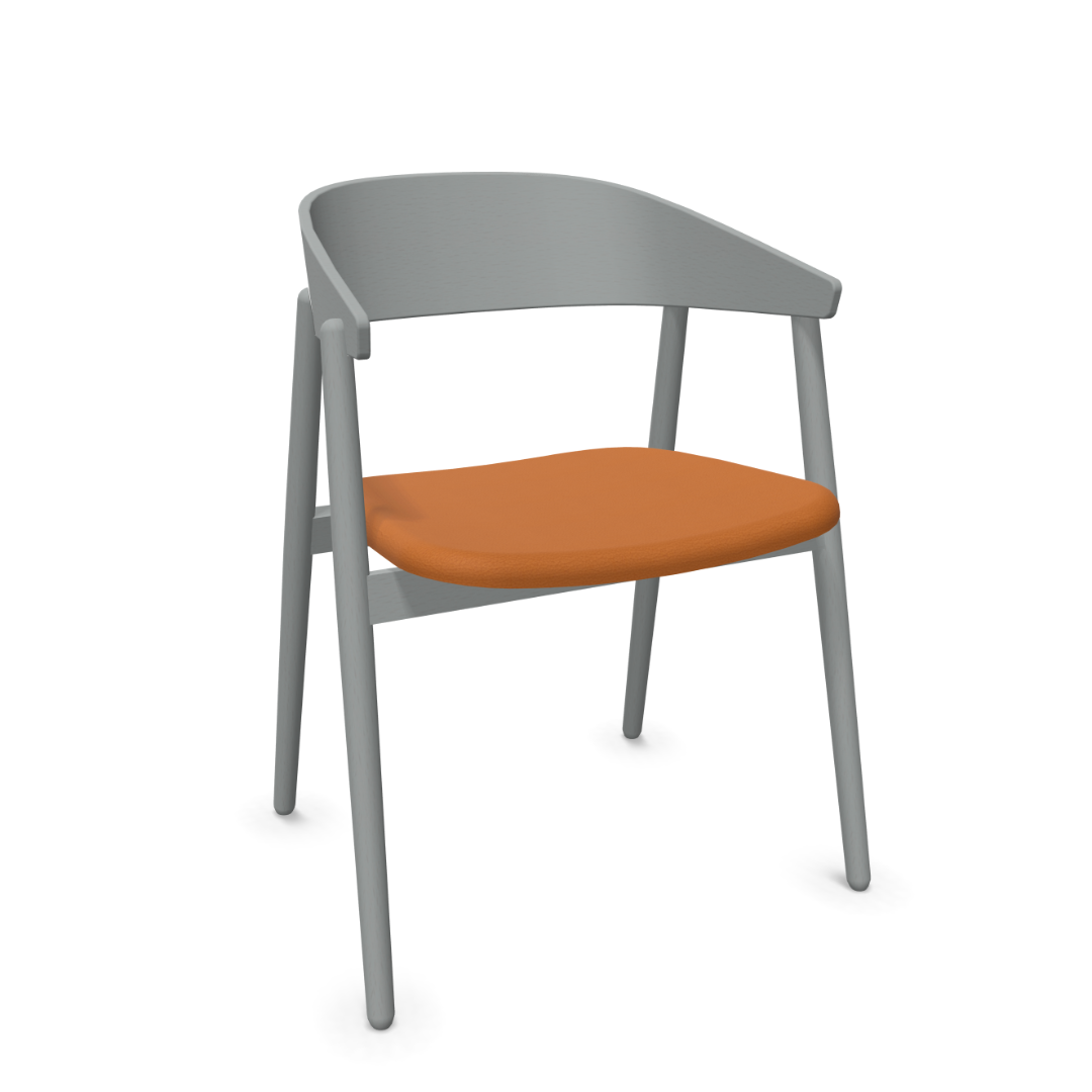 AC2 Dinning Chair - Seat Upholstered