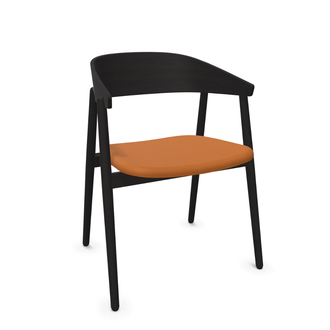 AC2 Dinning Chair - Seat Upholstered