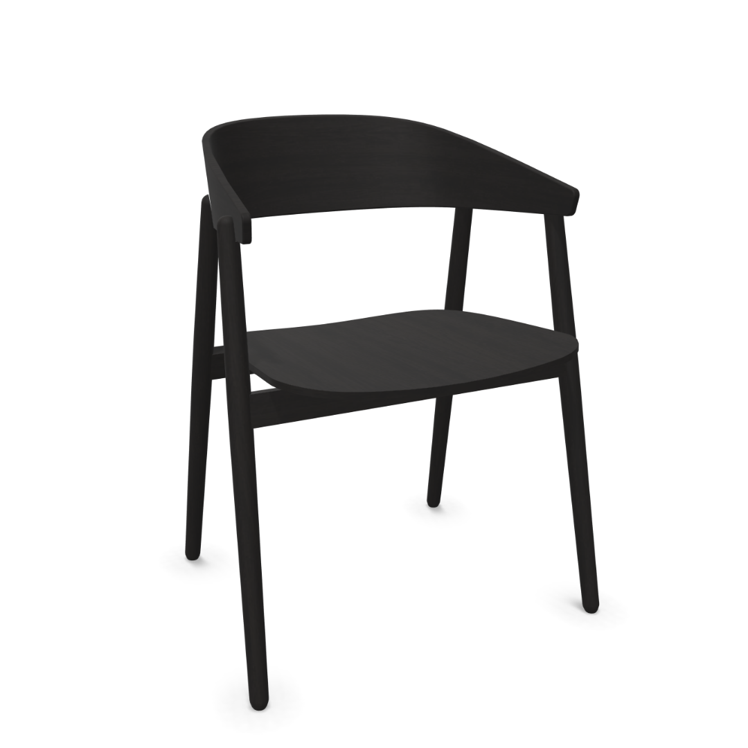 AC2 Dining Chair Seat In Veneer