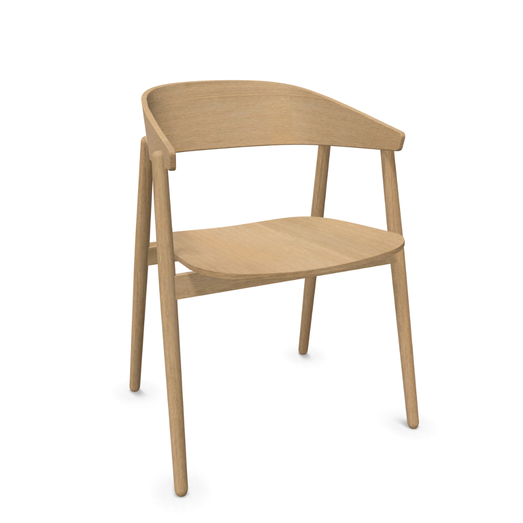 AC2 Dining Chair Seat In Veneer