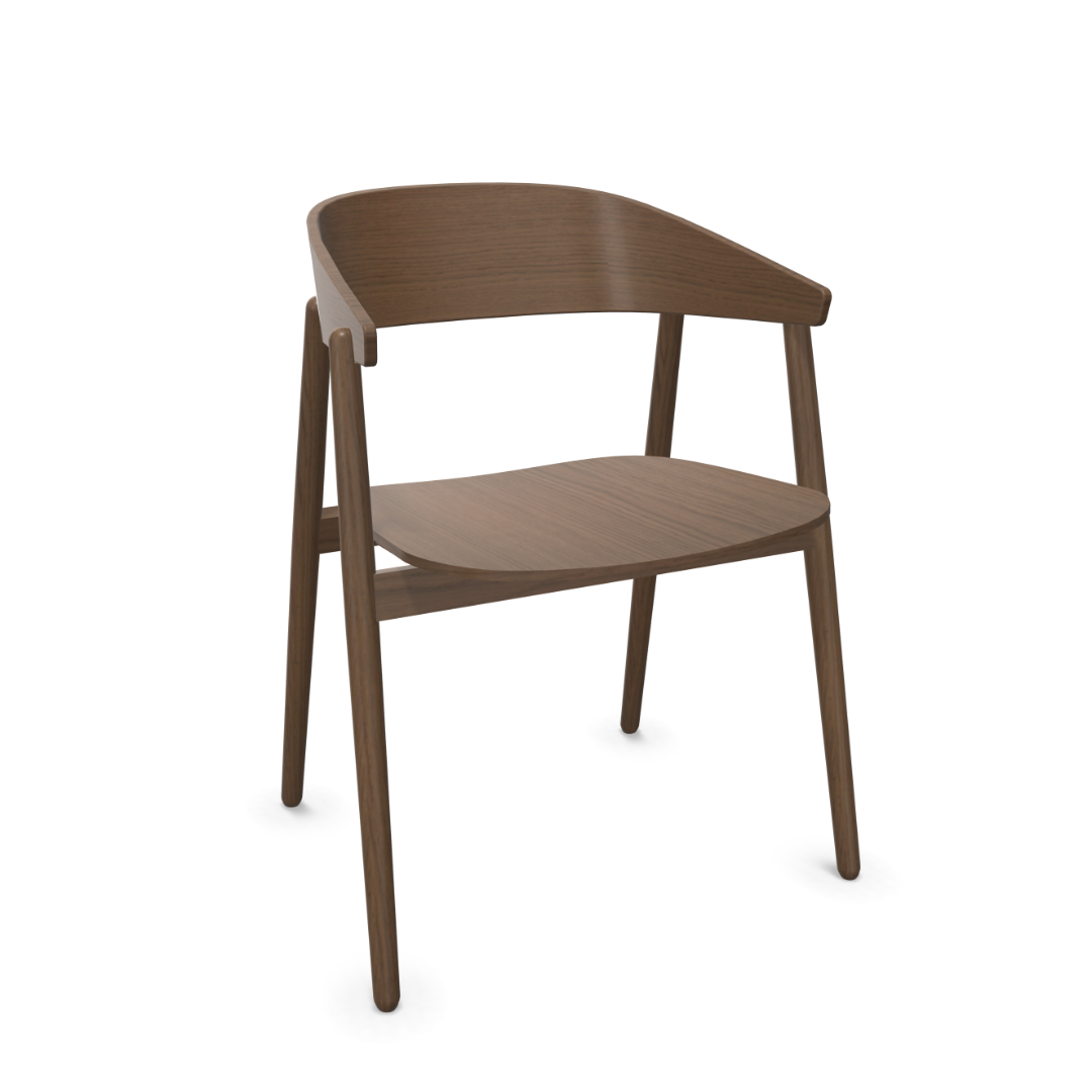AC2 Dining Chair Seat In Veneer