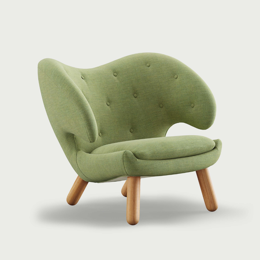 Pelican Chair with Buttons