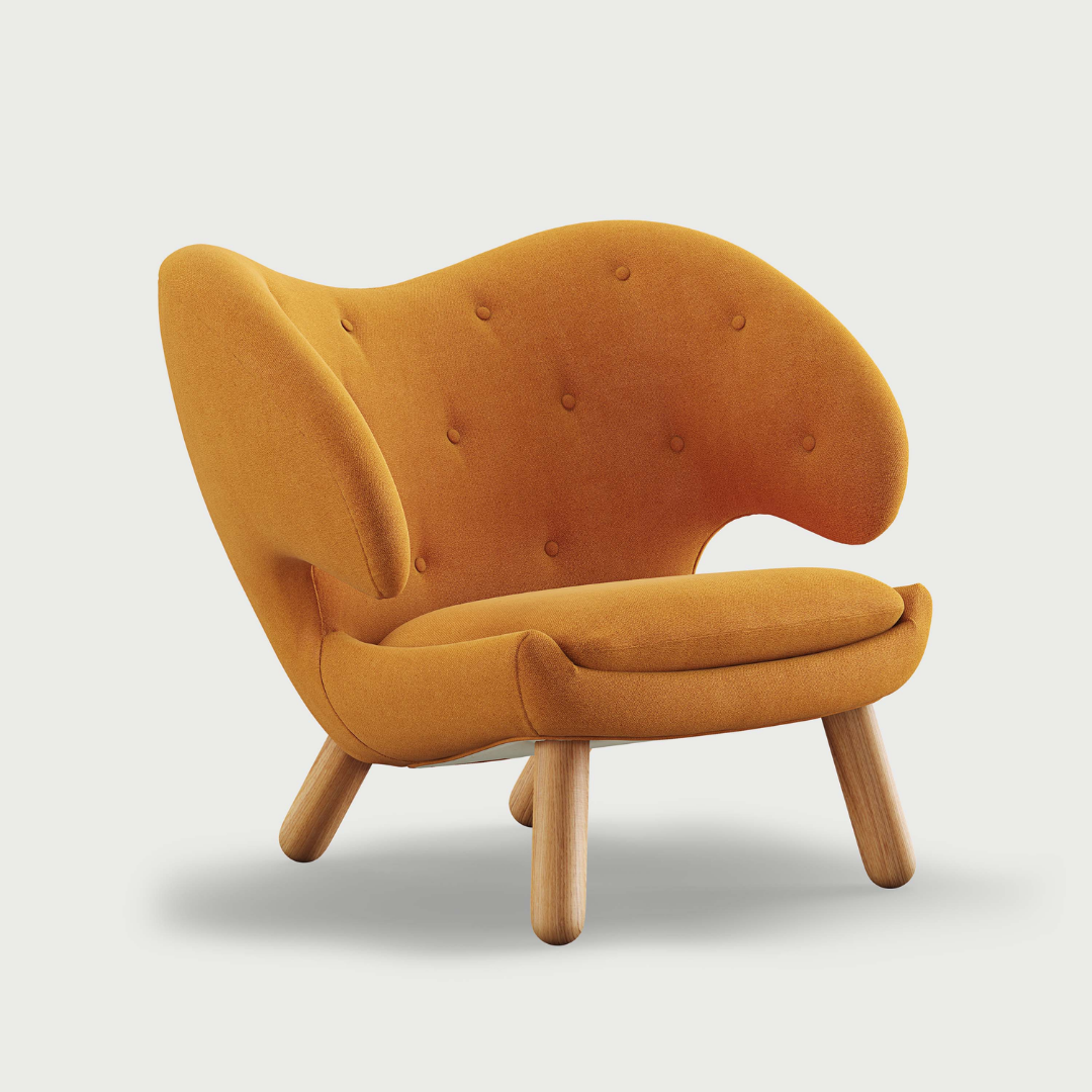 Pelican Chair with Buttons
