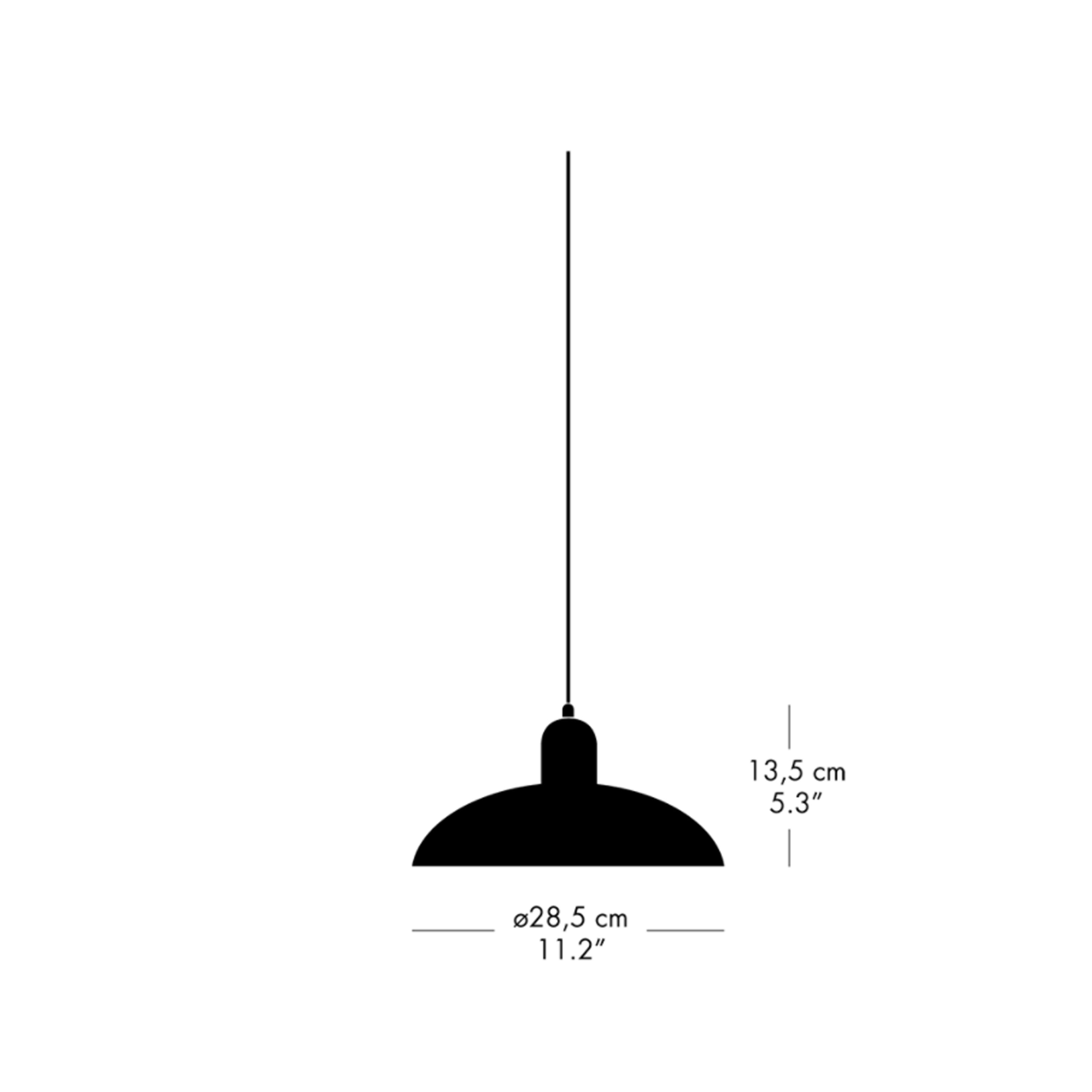 Kaiser Idell Pendant 6631-P