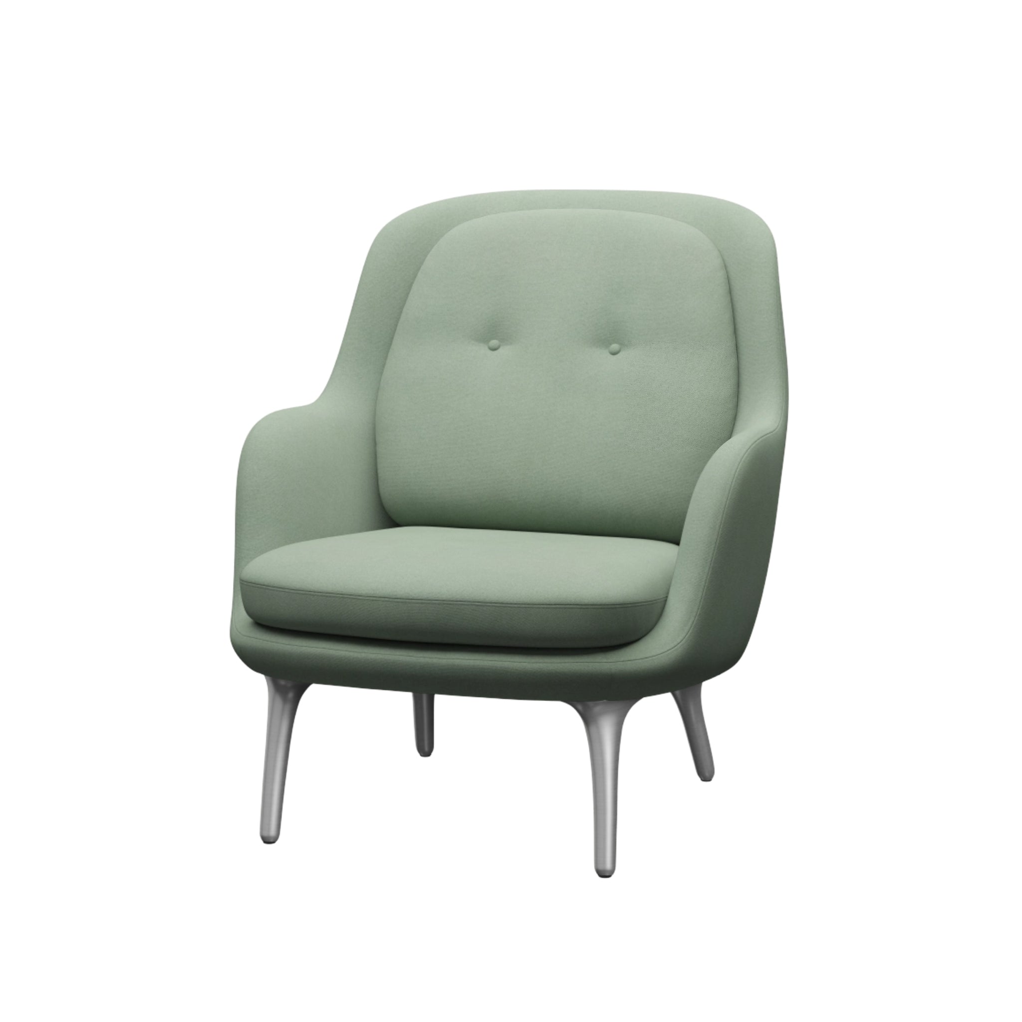 Fri Lounge Chair Metal Base