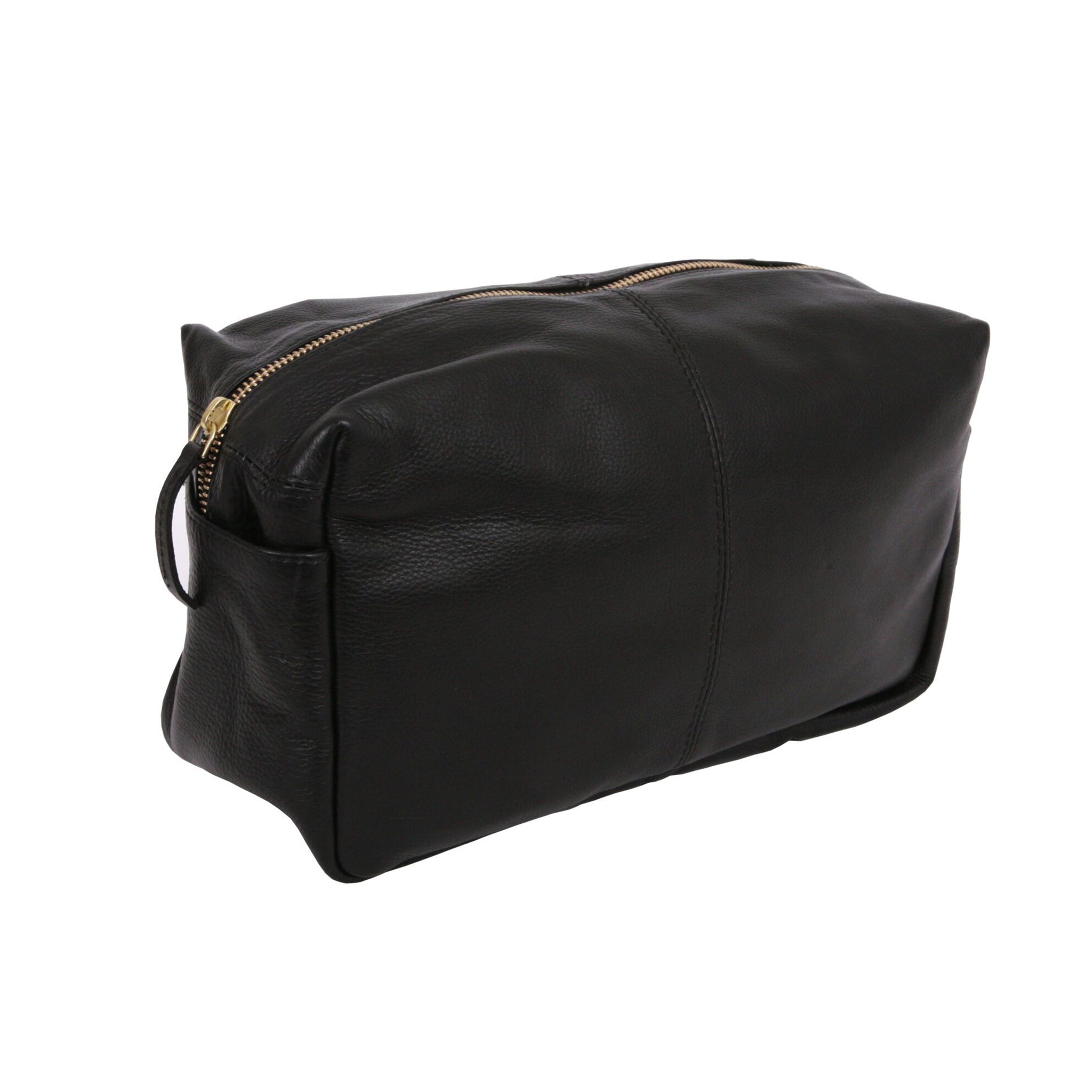 Leather Toilet Bag