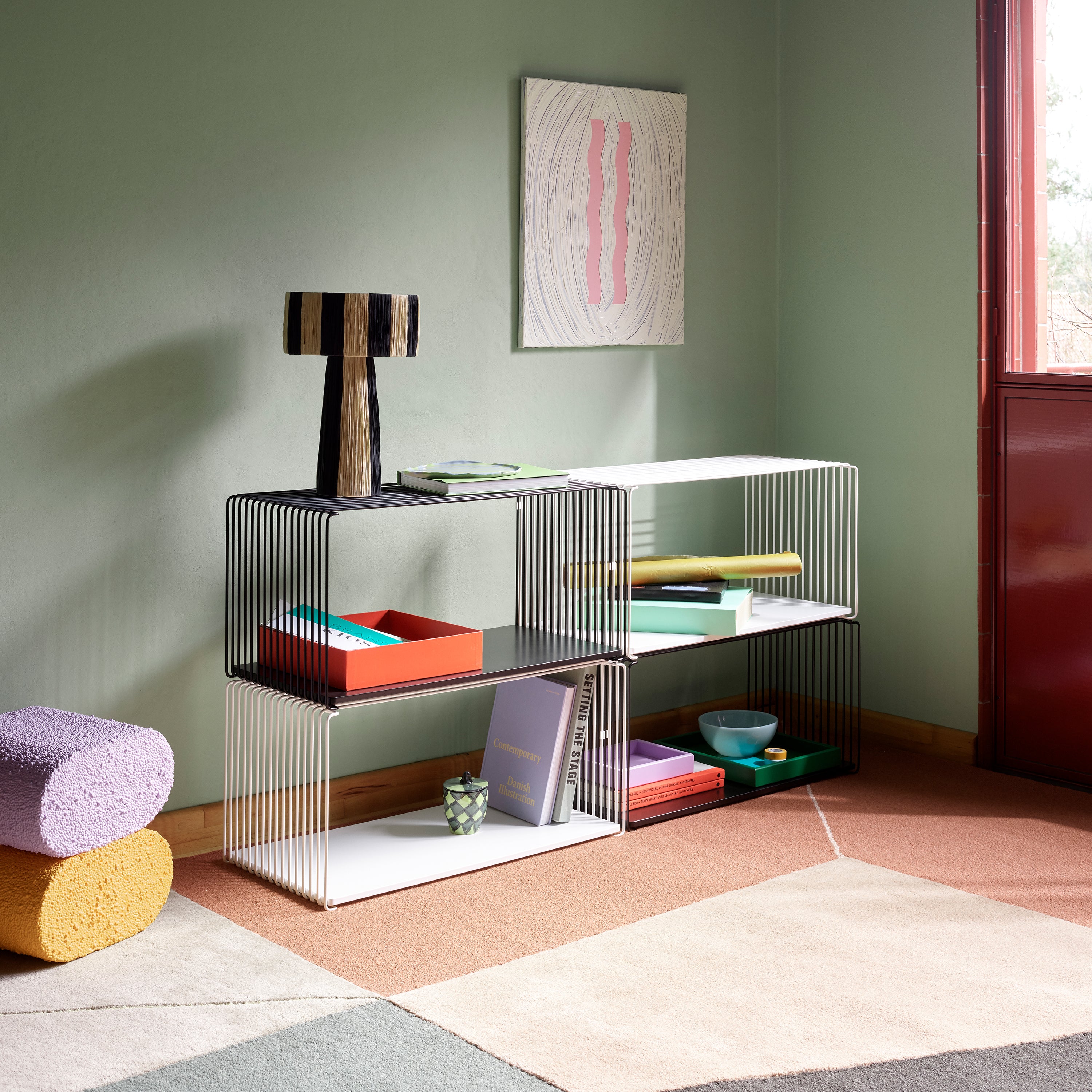 Montana Panton Wire Inlay Shelf Double