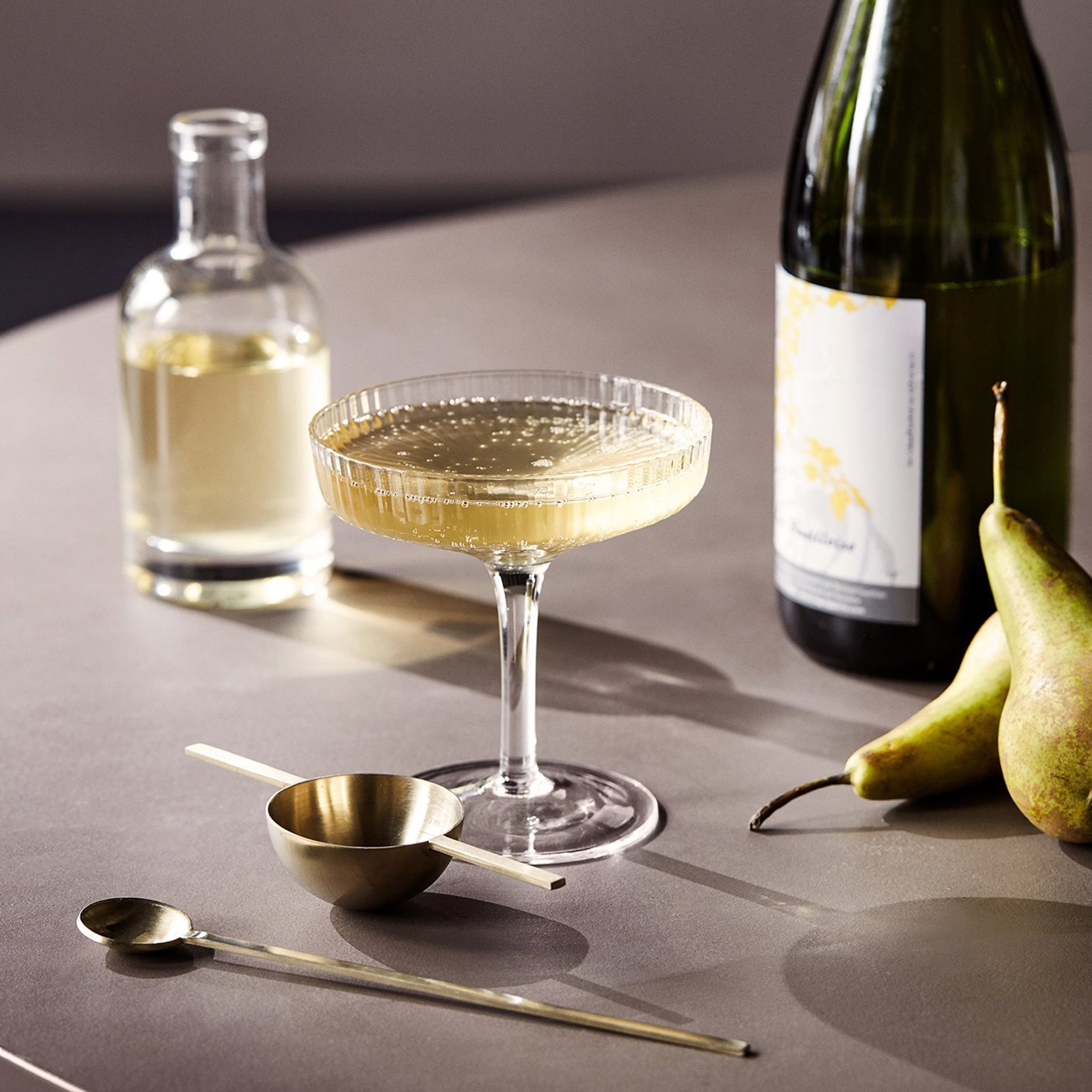 Ripple Champagne Saucers